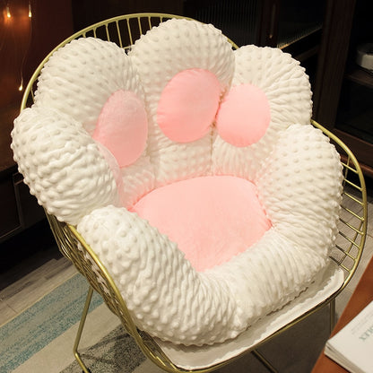 Kawaii Paw Pillow Animal Seat Cushion Stuffed Cat Paw Flower Pillow Plush Sofa Indoor Floor Home Chair Decor Children Gift