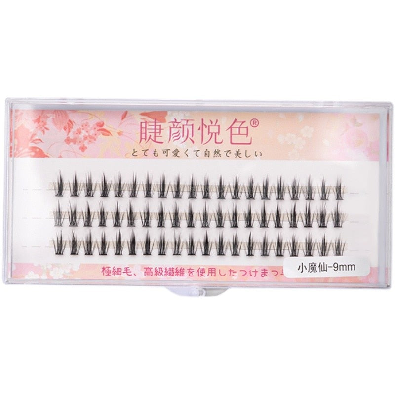 XMX Eyeslashes Extension Personal Fake EyeLash Professional Makeup Individual Cluster EyeLashes Grafting False Eyelashes