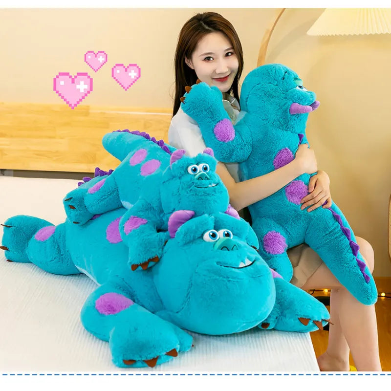 85cm Disney Large James P. Sullivan Stuffed Toys Monsters University Inc. Plush Dolls Kawaii Pillow Hugs With Anime Ornamental