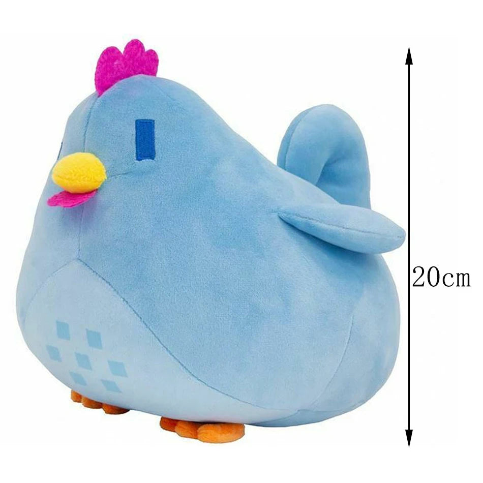 New Stardew Valley Game Plush Chicken Soft Stuffed Animal Kawaii Cartoon Toy Baby Companion Throw Pillow Peluche New Year's Gift