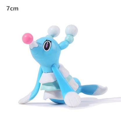 Cute Pokémon Action Figures 6-10cm Toys Pikachu Charizard Raichu Pichu Flareon Greninja Gengar Mimikyu Holiday Gift