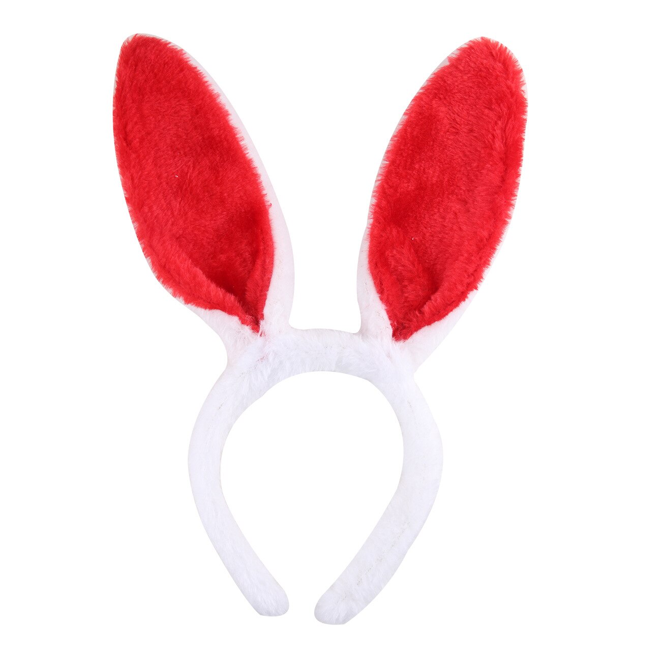 Cute Plush Bunny Ears Hair Bands Soft Rabbite Ears Easter Adult Headbands for Women Girls Anime Cosplay Party Hair Accessories