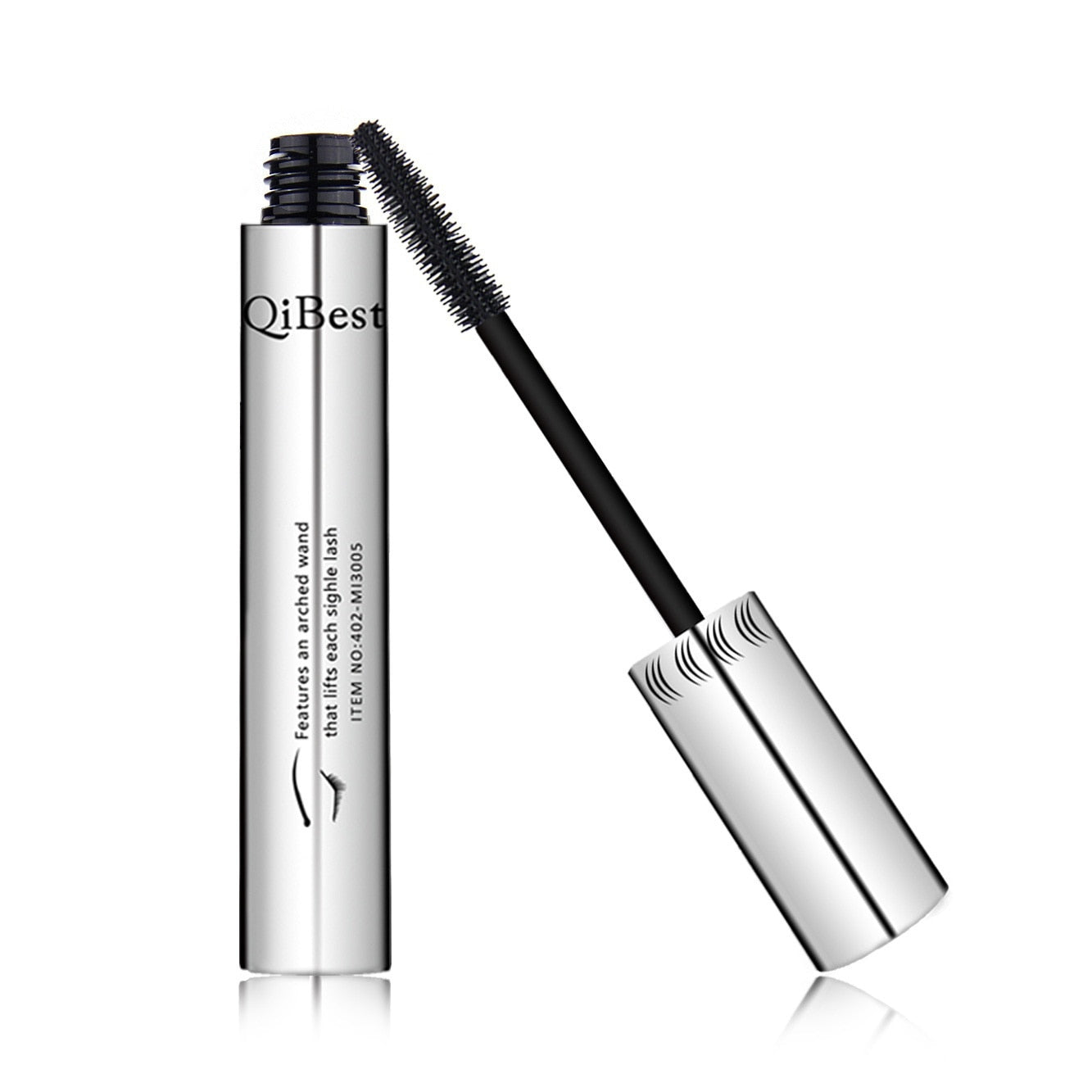 Waterproof Anti-sweat Mascara Lengthens Eyelashes Extension Black Silk Fiber Mascara Female Non-smudge Mascara Makeup Cosmetic