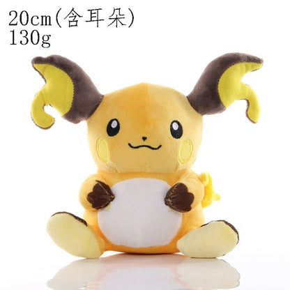 35cm Pokemon Plush Toy Anime Figure Pikachu Charizard Mewtwo Eevee Mew Lucario Gengar Stuffed Animal Plushies Doll Toy Kids Xmas Gift