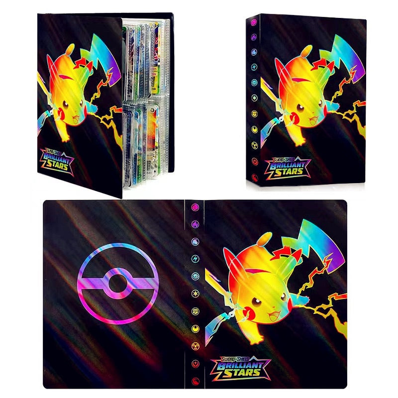 Pokémon Card Binder: Holds 240 Cards VMAX GX EX Holder Album Book Collector