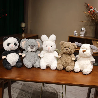 Super Soft Montgomery Panda baby appease toy White Bunny Bartholomew Teddy Bear Stuffed Animals doll toys for Children Christmas