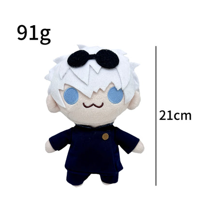 New Gojo Saturo Geto Suguru Jujutsu Kaisen Cosplay Plush Cute Soft Collection Props