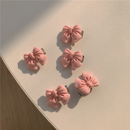 10PCS/Set Hair Clip Braided Hair Small Flower Hair Buttons Hairpin Girl Cute Headdress Girl Mini Hair Claw Hair Accessories