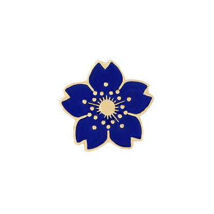 Cute Flowers Series Brooch for Girls Women Beautiful Rose Daisy Badge Fashion Backpack Enamel Pins Jewelry Valentine's Day Gifts