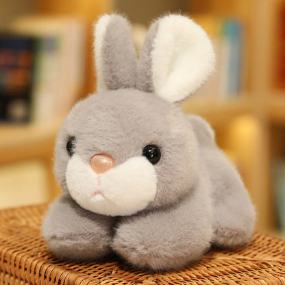 20/25cm Mini Rabbit Peluche Toys Cute Bunny Dolls Stuffed Soft Animal Toy for Home Room Decoration Ornament Girls Birthday Gift