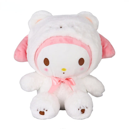 Sanrio Plushies Limited Edition Hello Kitty Kuromi Cinnamoroll My Melody Pochacco Pompompurin Badtz-Maru Plush Toy Anime Kawaii Doll Collection