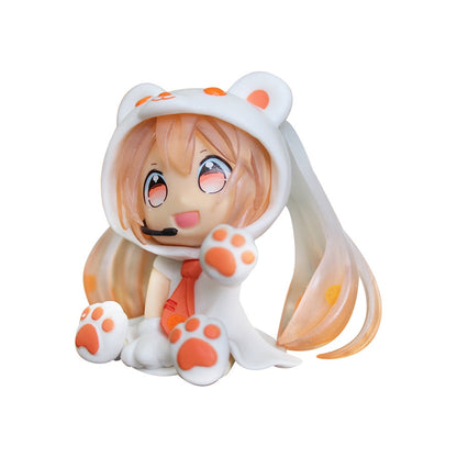 Hatsune Miku Kawaii Action Figures Model Q Version Bear Chuyin Cute Bear Dolls Decoration Anima Hand-made Christmas Toy Gift