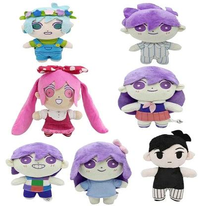 8" OMORI Sunny Plush Doll Stuffed Pillow Toy Plushies Figure Cute Gifts Omori Cosplay Props Merch Game OMORI Sunny Plush