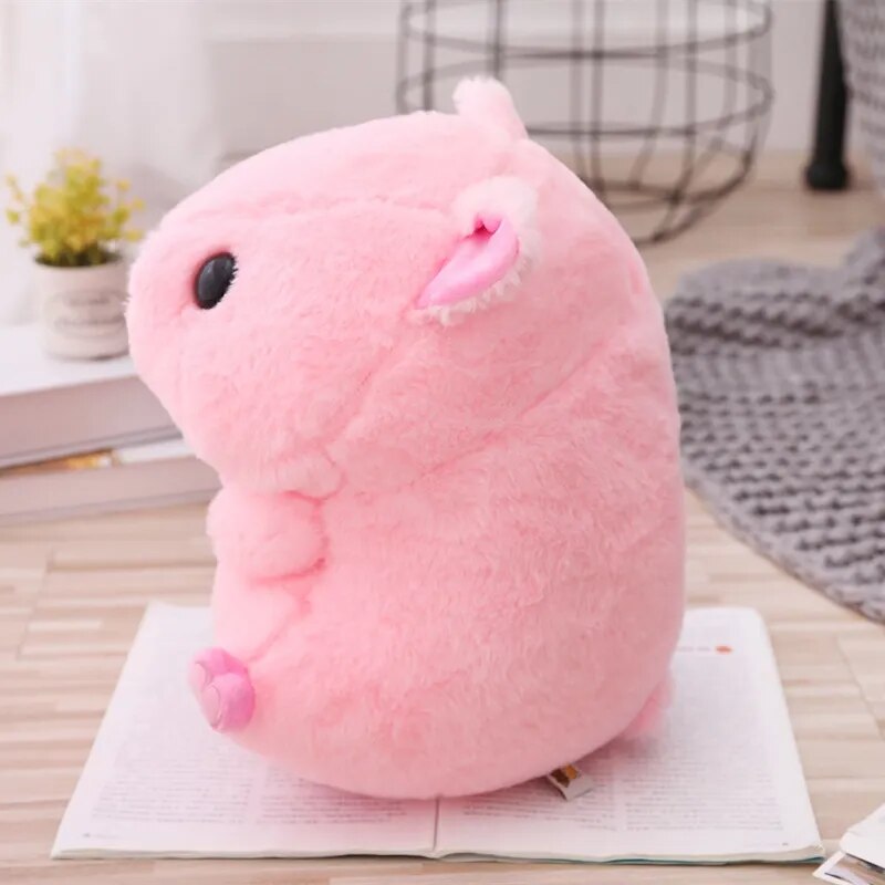 Kawaii Pig Stuffed Animal Piggy Plush Toy Super Cute Pink Plushies Pillow Round Pig High Quality Doll Gift For Children