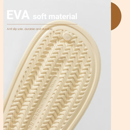 Summer Soft Shoes Cloud Slippers Indoor Mute Bathroom Anti-slip Slide Eva Beach Flip Flops Men Ladies Leisure Sandals
