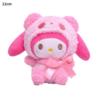 Sanrio Plushies Limited Edition Hello Kitty Kuromi Cinnamoroll My Melody Pochacco Pompompurin Badtz-Maru Plush Toy Anime Kawaii Doll Collection