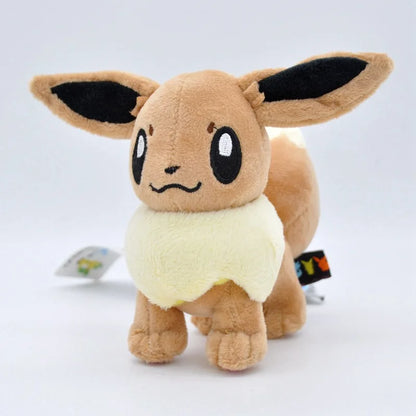 Eevee Plush Toy Pokemon Eeveelution Sylveon Flareon Jolteon Stuffed Animal Leafeon Espeon Umbreon Glaceon Vaporeon Plushies