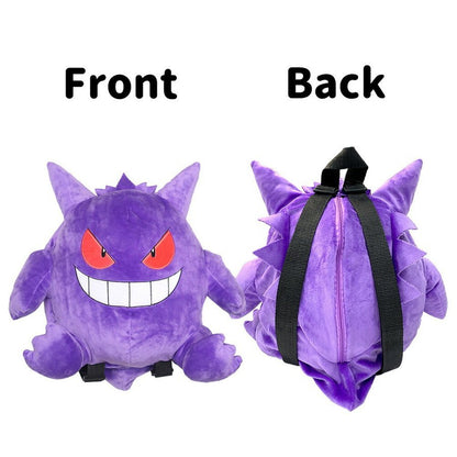 Cute Pokemon Eevee Backpack Kawaii Plush Bag Schoolbag Couple Backpack Cosplay Props Christmas Gifts For Girl Boy Child Kids