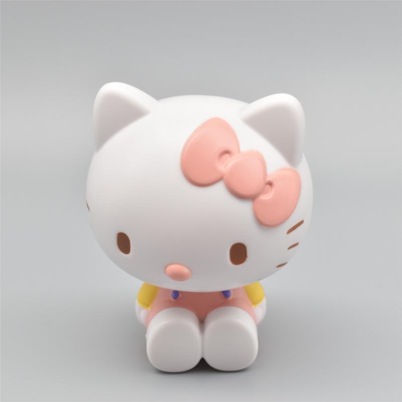 Sanrio Anime Figure Cinnamoroll Hello Kitty Kuromi Doll Cartoon Decorations Action Figures DIY Cake Decorate Toys Gifts for Kids