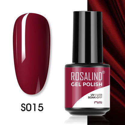 ROSALIND 7ML Gel Polish Glitter Nail Polish All For Nails Manicure Nails Art Base Top Coat UV Semi Permanent Gel Varnishes