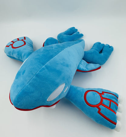 Kyogre Plush Toy Authentic Pokémon Plushie: Limited Edition Video Game Stuffed Animal Toy Stuffie