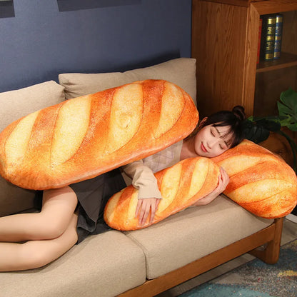 20~100cm French Bread Plush Pillow Stuffed Printing Images Food Plushie Peluche Party Prop Decor Sleeping Companion Gift