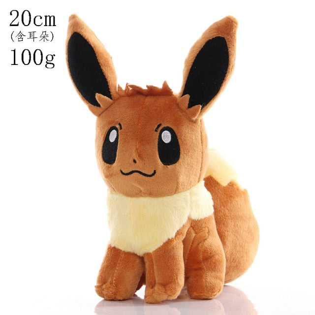 35cm Pokemon Plush Toy Anime Figure Pikachu Charizard Mewtwo Eevee Mew Lucario Gengar Stuffed Animal Plushies Doll Toy Kids Xmas Gift