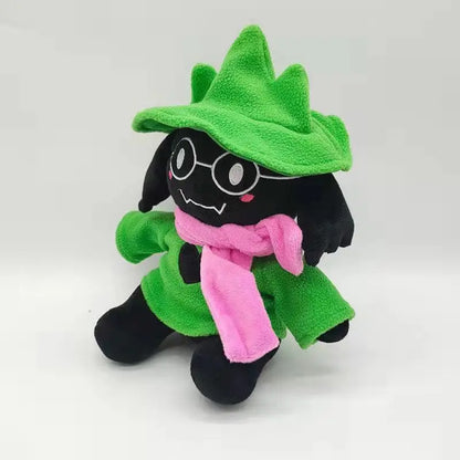 Deltarune Plush Toy Kawaii Ralsei Lancer Plush Video Game Stuffed Toys Cartoon Figure Soft Animals Doll for Children Kids Gift 25cm