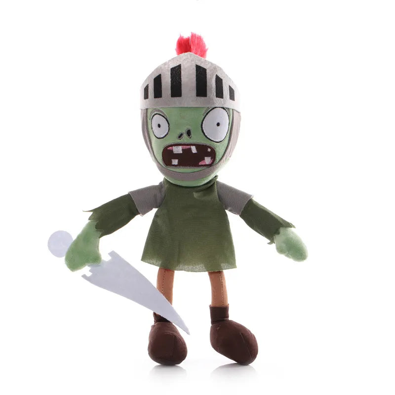 41 Style 30cm Plants VS Zombies Stuffed Plush Doll Toys PVZ  Zombie CONEHEAD ZOMBIE Cartoon Game Cosplay Anime Figure Kids Gifts