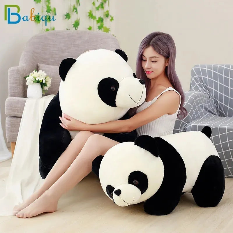 20CM Cute Baby Big Giant Panda Bear Plush Stuffed Animal Doll Animals Toy Pillow Cartoon Kawaii Dolls Girls Lover Gifts