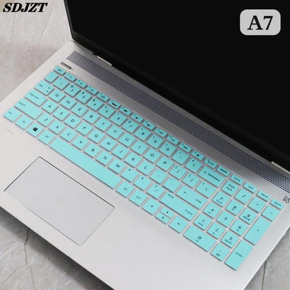 15.6 Inches Silicone Laptop Notebook Keyboard Cover Protector Film for HP Pavilion 250 G8 G7 G6 250 G7 255 G7 G6 256 G6 258 G7