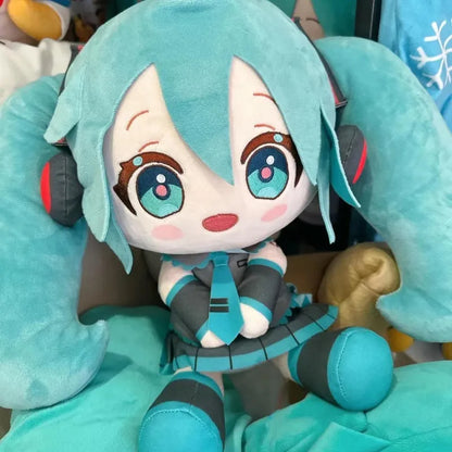 New Hatsune Miku Plush Cartoon Shoulder Bag Pain Bag Cute Kawaii Doll Anime Girl Plush Backpack Bag Children's Gift Kids Toys