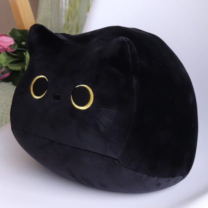 Kawaii Black Cat About 8Cm Pillow Plush Doll Toys Cute Cute High Quality Gifts for Boys Girls Friends Decorate Childrens