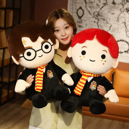 20-60cm Hot Movie Harry Potter Plush Peluche Anime Figures Ron Model Soft Dolls Decoration Children Toys Birthday Gift