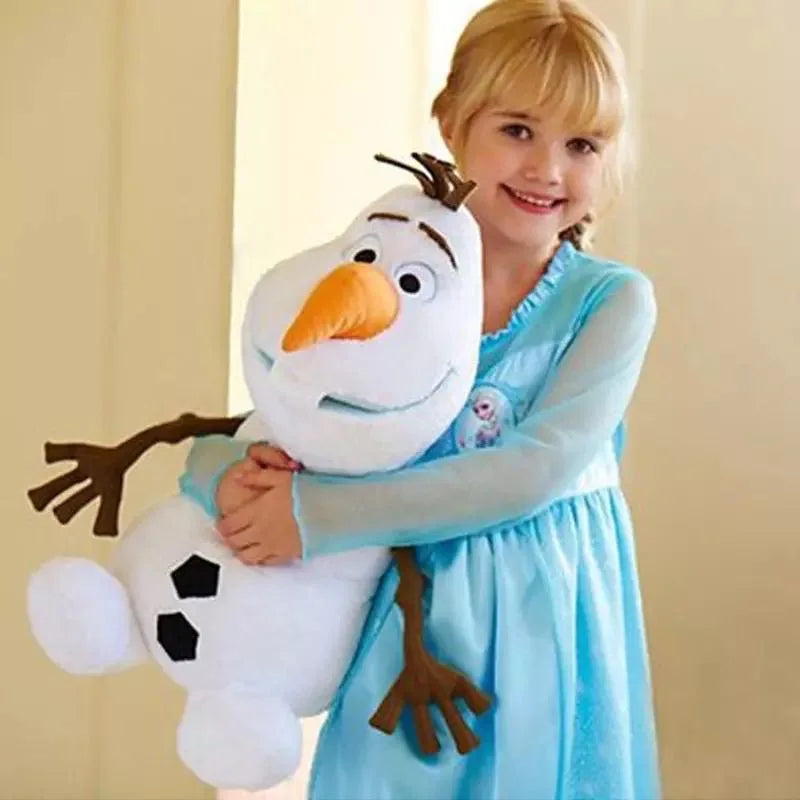 Disney cartoon Frozen Olaf Plush Kawaii Snowman Cartoon Cute Plush Stuffed Animals Doll Toys