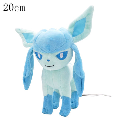 Pokémon Eeveelution Plushies Set Eevee Flareon Vaporeon Jolteon Espeon Umbreon Glaceon Leafeon Sylveon Evolution Collectible Stuffed Plush Doll Toy Christmas Gift