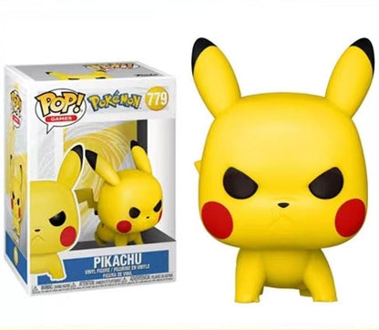 FUNKO POP Pokemon Anime Figure Toys Pikachu Charizard Mewtwo Decoration Ornaments Action Figure for Children Birthday Toy Gifts