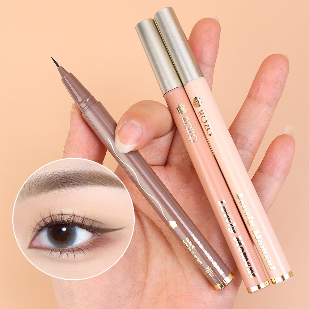 Diamond Glitter Matte Eye Liner Pencil Eye Makeup Highlighter Waterproof Pearl Champagne Brighten Silkworm Shadow Eyeliner Pen