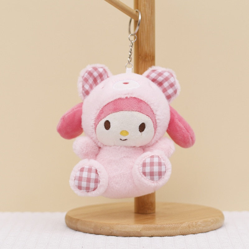 Sanrio Plushies Limited Edition Hello Kitty Kuromi Cinnamoroll My Melody Pochacco Pompompurin Badtz-Maru Plush Toy Anime Kawaii Doll Collection