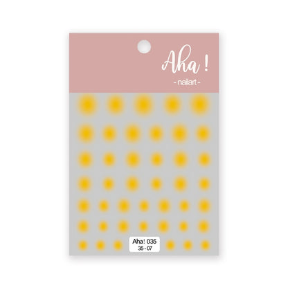 1Sheet Korean White Cloud Blue Nail Art Sticker 3D Star Moon Decal Pure Twilight Self-adhesive Manicure Slider Accessories RE#53