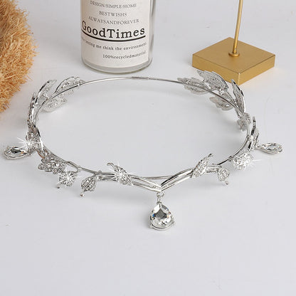 Fashionable Elf Crown, The Eyebrows, The Heart, The Ethnic Style, The Forehead, The Oriental Gentle and Elegant Hair Band