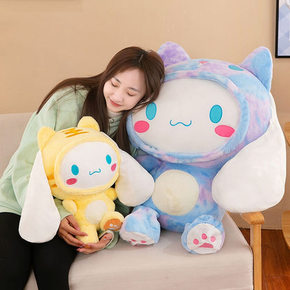 GIANT Cinnamoroll Plush Sanrio Plushies Kawaii Dog Big Pillow Stuffed Animal Comfort Soft Dolls Kids Birthday Gift Cartoon Anime Toy