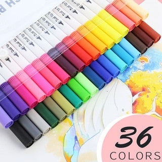 School Supplies Colors Markers, Markers Manga 168 Colors