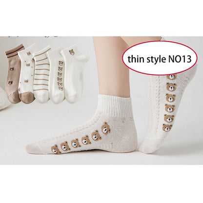 1pair/Cute Summer Women Short Socks Boat Chaussette Femme Cotton Ankle Lace Mujer Sock Female Mesh Breathable Calcetines