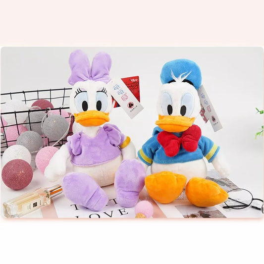 Genuine Disney Donald Duck Plush Toy Plush Doll Cartoon Daisy 30cm PP Cotton Stuffed Animals Couple Doll Kids Christmas Gift