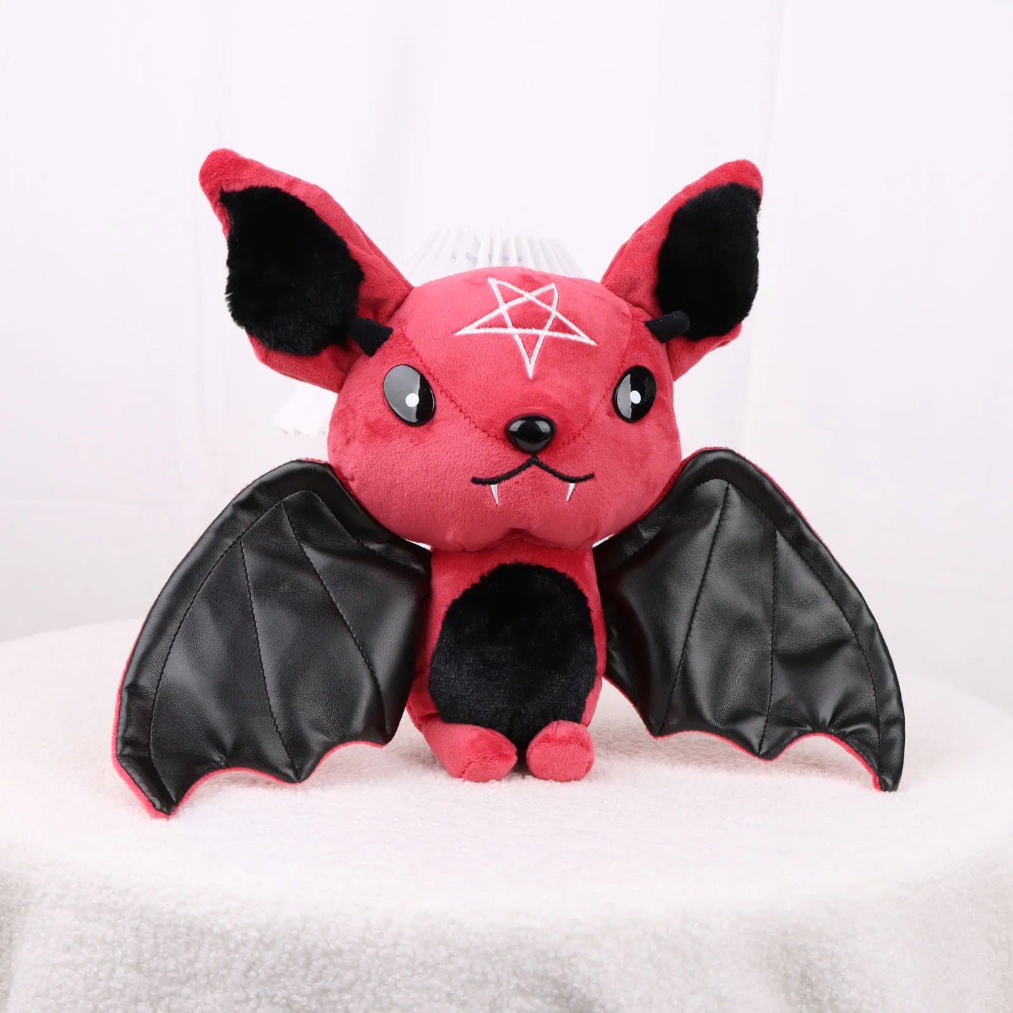 11.8inch Cute Black Dark Evil Monsters Vampire Bat Plush Toys Trick Doll Halloween Anime Plush Doll Soft Game Toys Kids Birthday