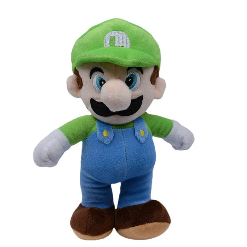 25cm Super Mario Plush Luigi Yoshi Doll Dinosaur Game Anime Characters Plush Toy Decoration Game Doll Birthday Gifts