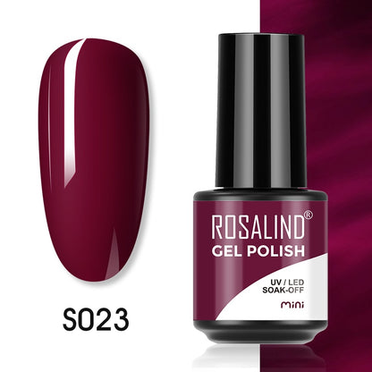 ROSALIND 7ML Gel Polish Glitter Nail Polish All For Nails Manicure Nails Art Base Top Coat UV Semi Permanent Gel Varnishes