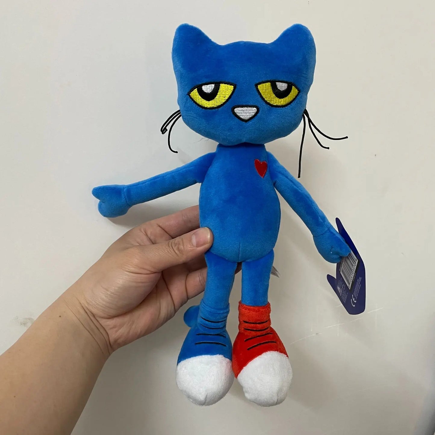 New 30cm Pete The Cat Plush Game Animation Children's Birthday Gifts And Holiday Gifts Room Decor Plushies Toy