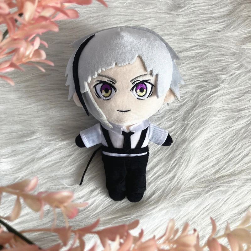 Anime Bungou Stray Dogs Plush Doll Toy Osamu Dazai Nakahara Chuya Cute Soft Stuffed Pillow Kids Gift 20cm